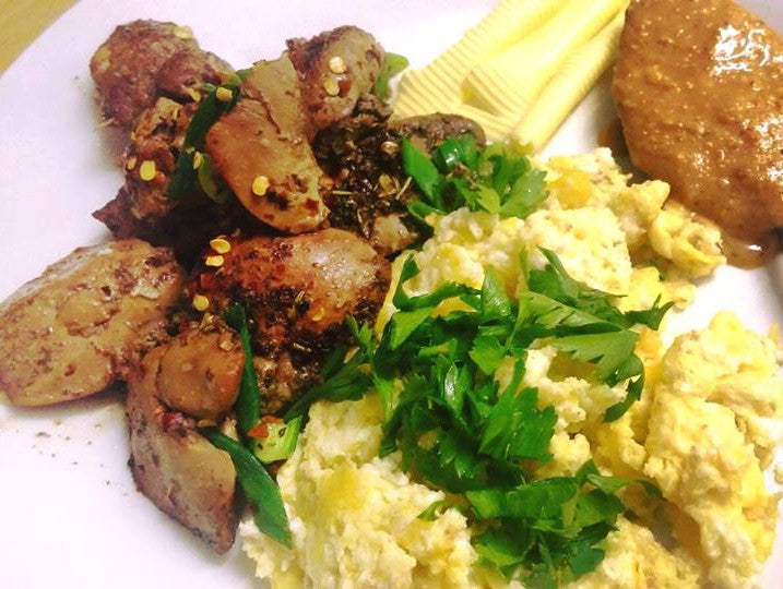 Lazy girls chicken Livers by Candice Mncwabe