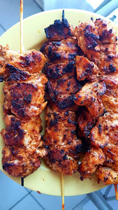 Quick and easy chicken tikka masala kebabs